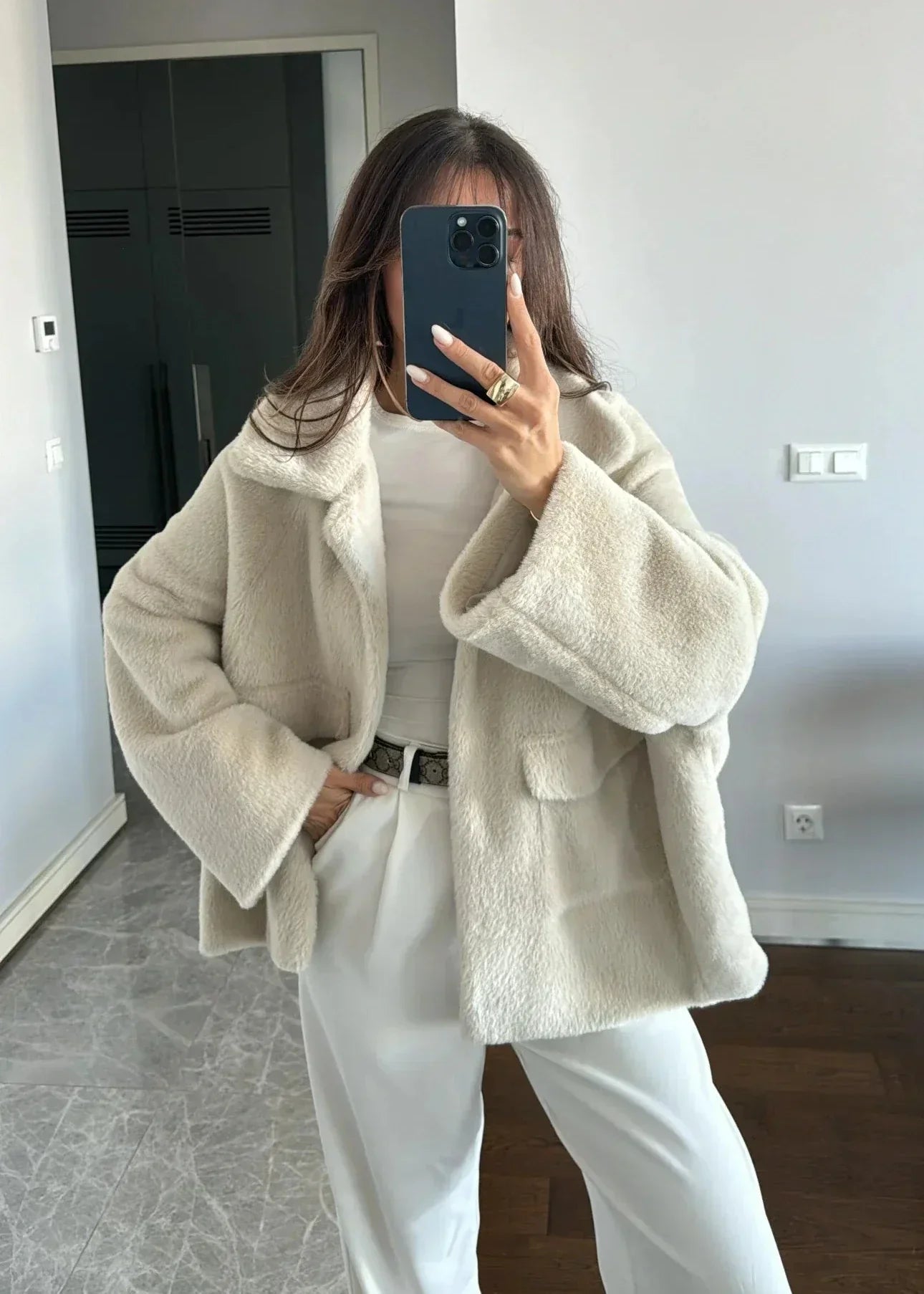 Mila Manteau Fluffy